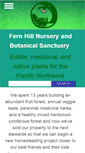 Mobile Screenshot of fernhillnursery.com